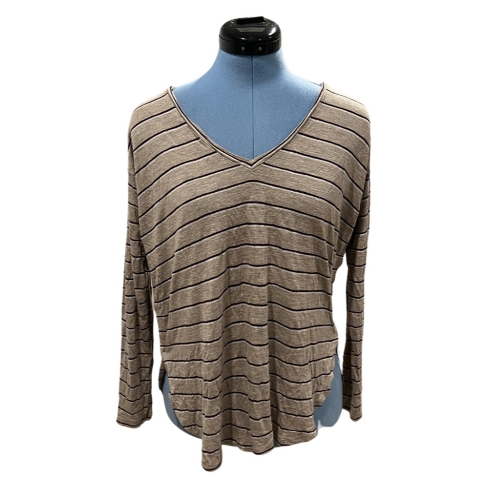 MADEWELL long sleeve striped tee | size S